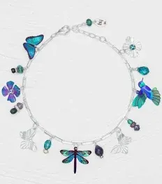 Garden Whimsy Charm Bracelet