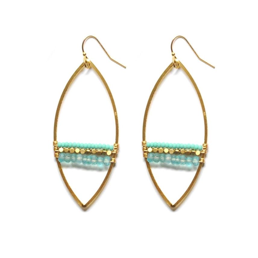 ​Didi Jewelry Project Fair Trade Earrings Goa Apatite