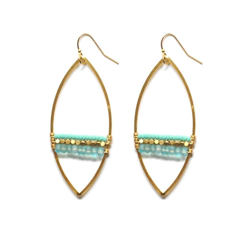 ​Didi Jewelry Project Fair Trade Earrings Goa Apatite