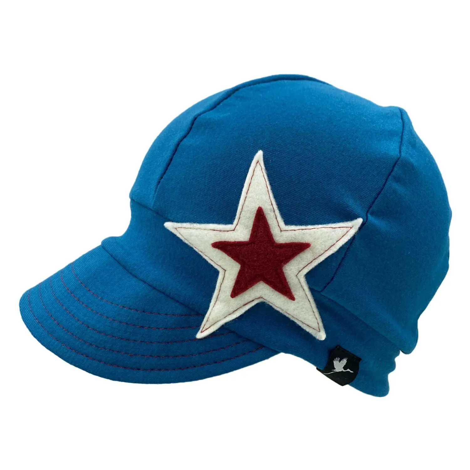 Hats for Healing Youth Organic Jersey Weekender Hat Blue Star