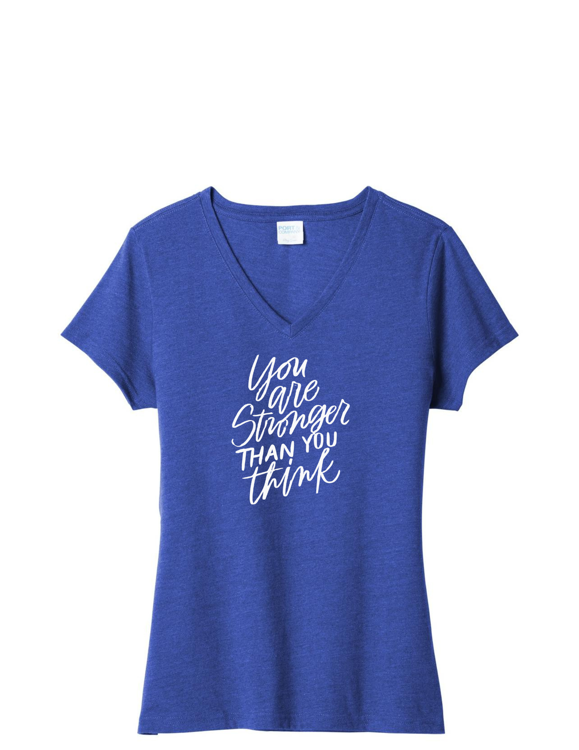 You are Stronger V-Neck T-Shirt