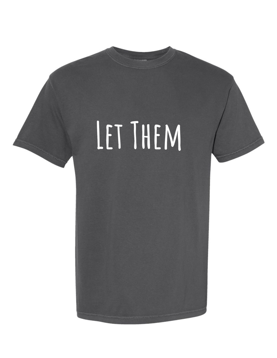 Let Them Tee, Color: Pepper, Size: S