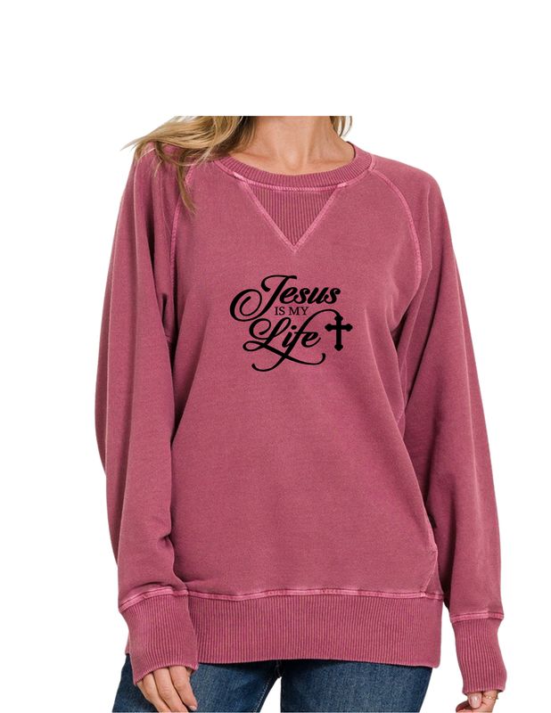 Jesus Is My Life Pullover
