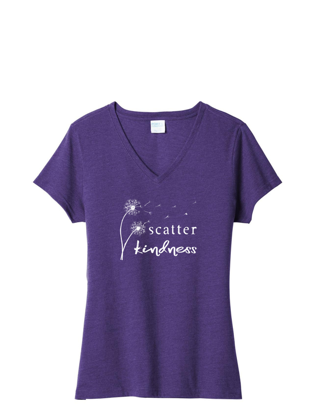 Scatter Kindness V-Neck T-Shirt