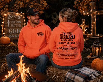 The Only Ghost I Know | Spirit-Filled Christian Hoodie
