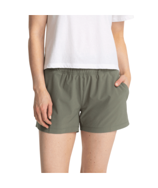 W PULL-ON BREEZE SHORT, Color: AGAVE GREEN, Size: XLARGE