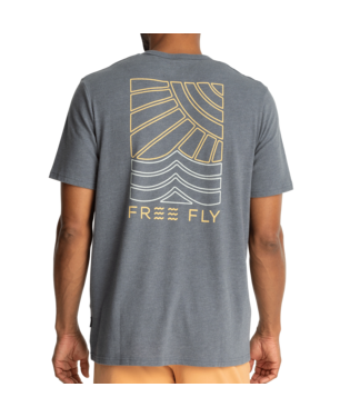M SUN &amp; SURF POCKET TEE, Color: HEATHER STORM CLOUD, Size: L