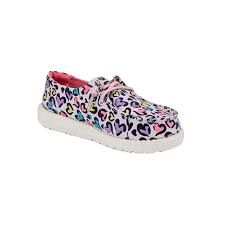 WENDY YOUTH, Color: WHITE LEOPARD, Size: Y3L4
