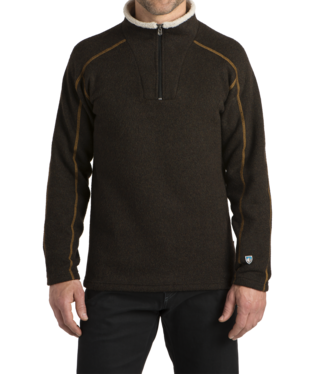 EUROPA 1/4 ZIP CHARCOAL, Color: CH, Size: L