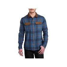 M KHAOS FLANNEL BLUE COPPER, Color: BCP, Size: L