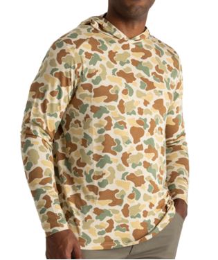 M Bamboo Shade Hoodie, Color: Vintage Camo, Size: XXXLARGE