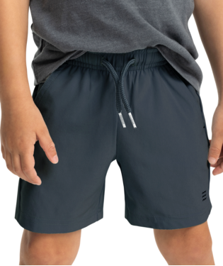 T Breeze Short, Color: Storm Cloud, Size: 2T