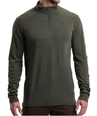 Invigoratr 1/4 Zip, Color: OLIVE COPPER, Color Code: OC, Size: L