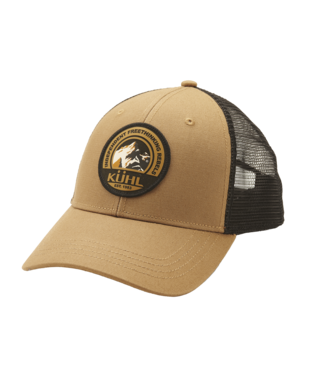 FREE REBEL TRUCKER HAT, Color: DARK KHAKI