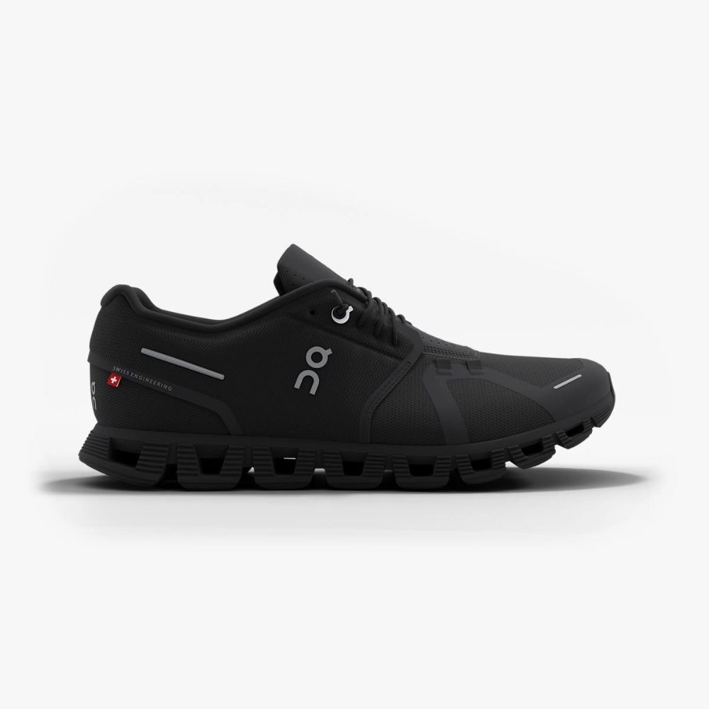 W CLOUD 5, Color: ALL BLACK, Size: W 5