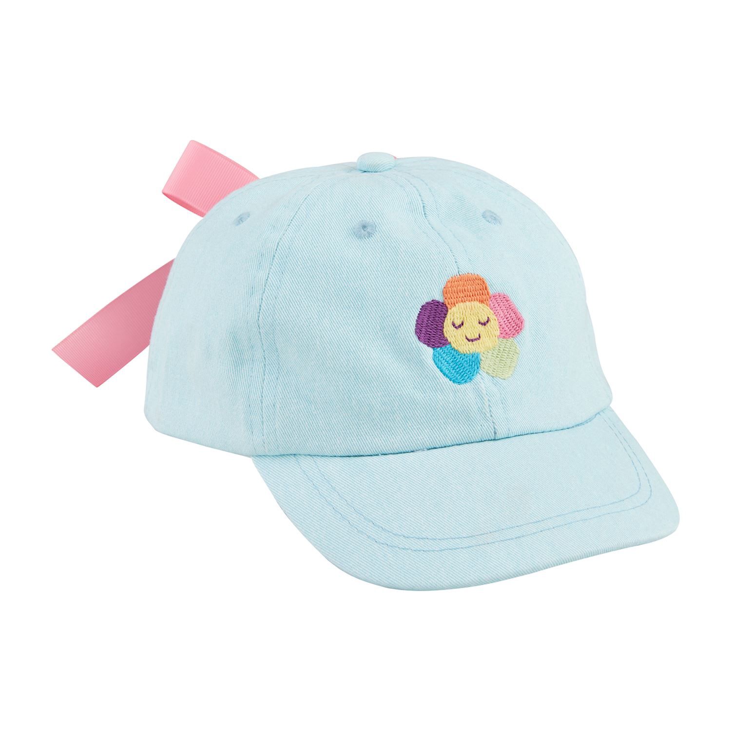 FLOWER EMBROIDERED HAT