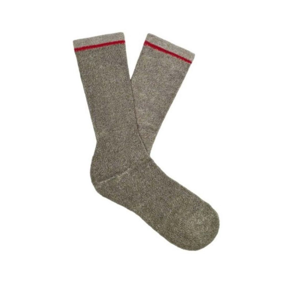 M KYRO COZY CREW SOCK, Color: MARLED BURNT OLIVE, Size: O|S