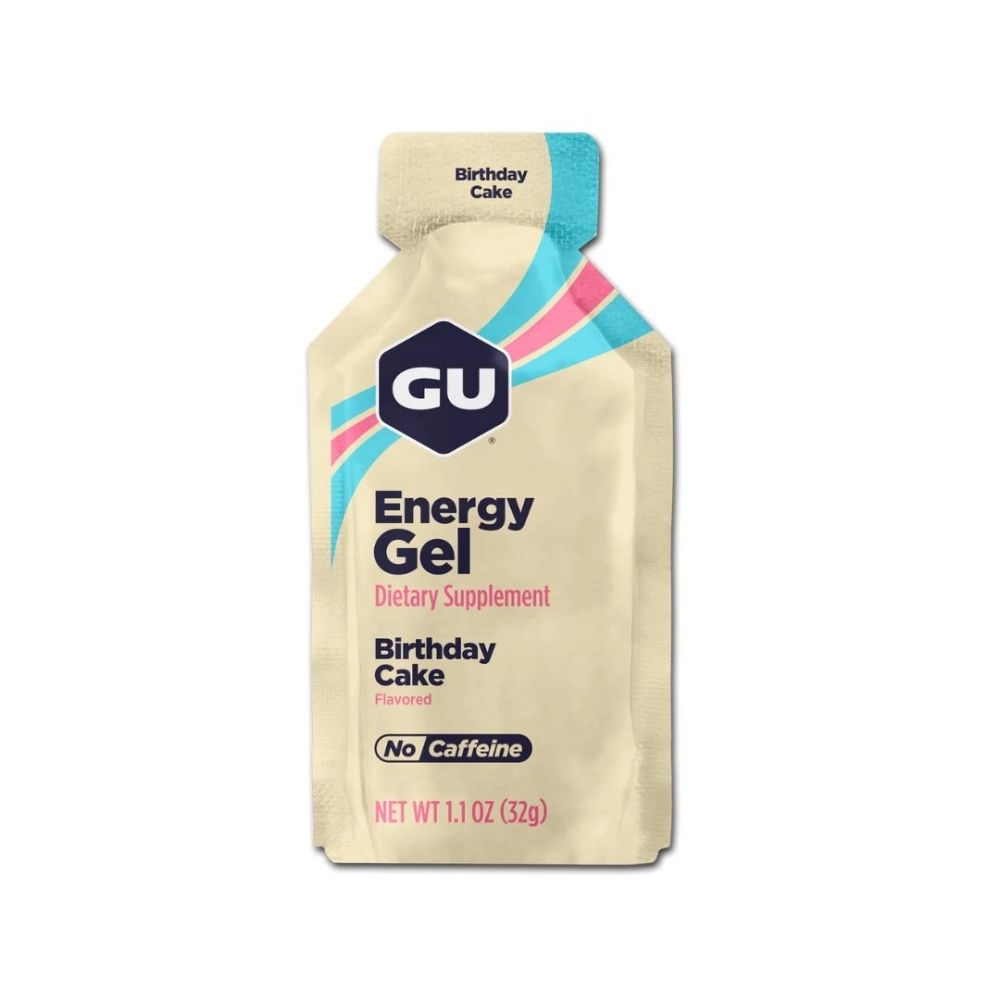GU ENERGY GEL, FLAVOR: BIRTHDAY CAKE