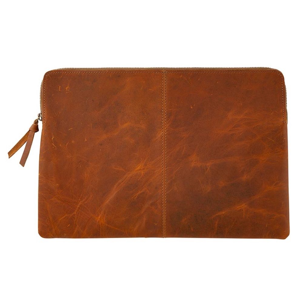 HANDCRAFTED LEATHER LAPTOP CASE