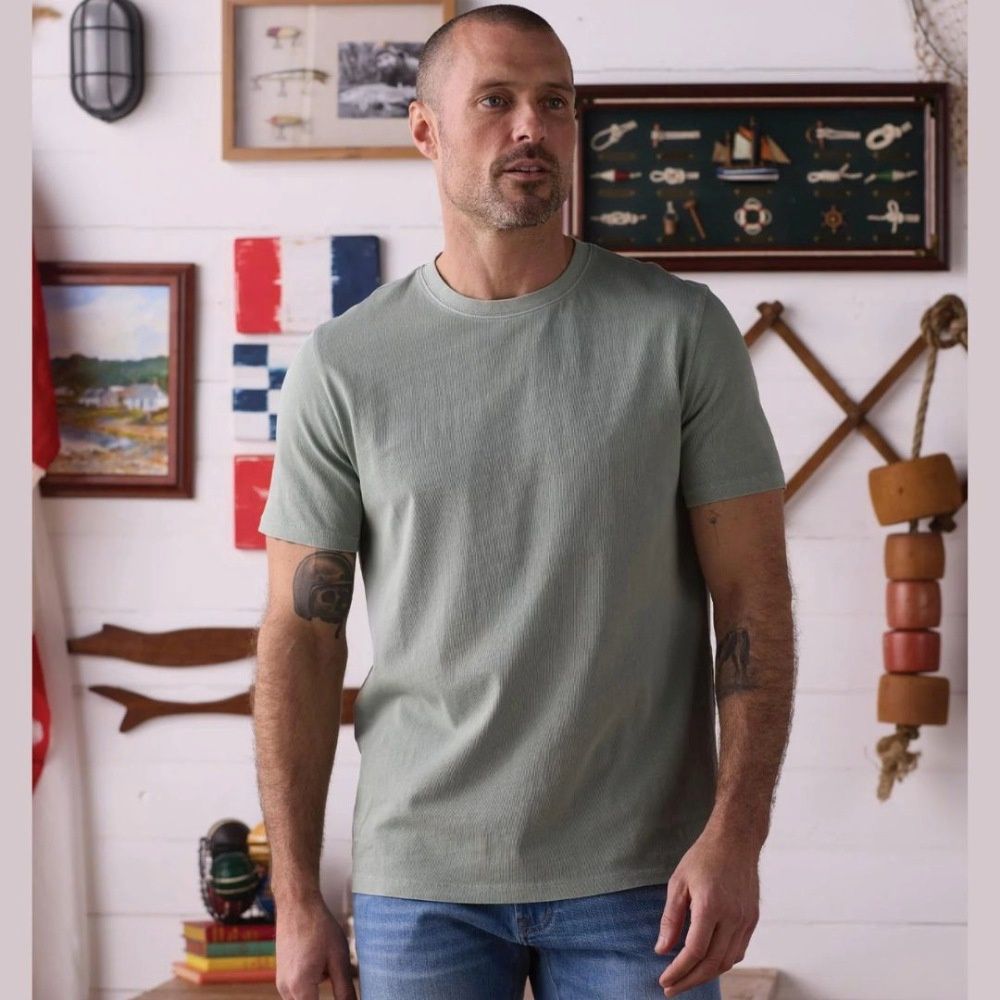M NORMAL JERSEY TEE, Color: JUNIPER, Size: M