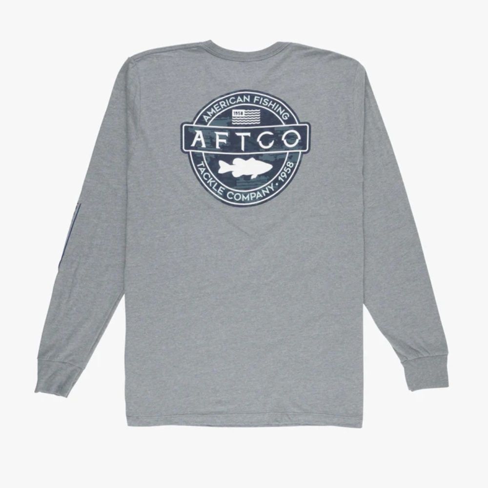 BASS PATCH TEE, Color: GRAPHITE HEATHER, Size: MEDIUM