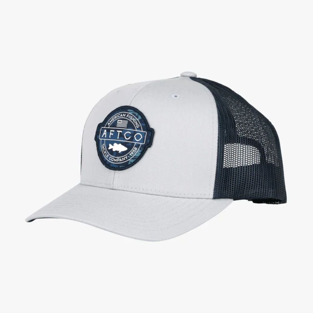 BASS PATCH TRUCKER LIGHT GRAY