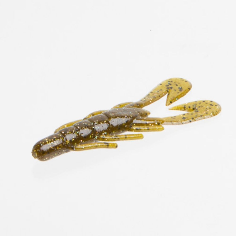 ZOOM UV SPEED CRAW 3.5&#39;&#39;, Color: GREEN PUMPKIN | MAGIC 12PK