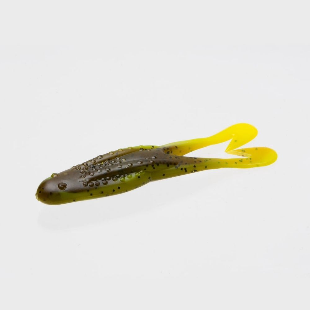 ZOOM HORNY TOAD 4.25&#39;&#39;, Color: BULLFROG 5PK