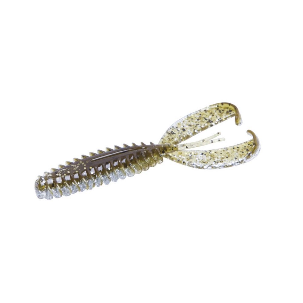 ZOOM Z-CRAW JR, Color: GREEN PUMPKIN | FLASH 8PK