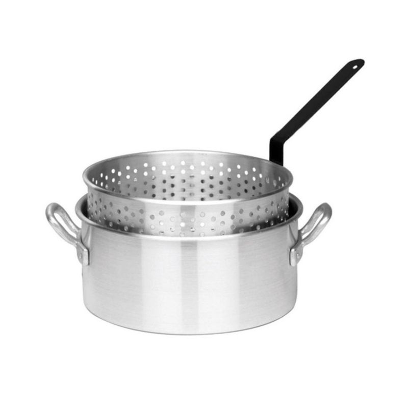 ALUMINUM DEEP FRYER POT 10 QT
