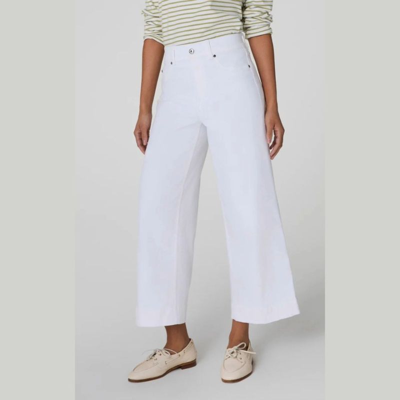 W CROPPED WIDE LEG JEANS