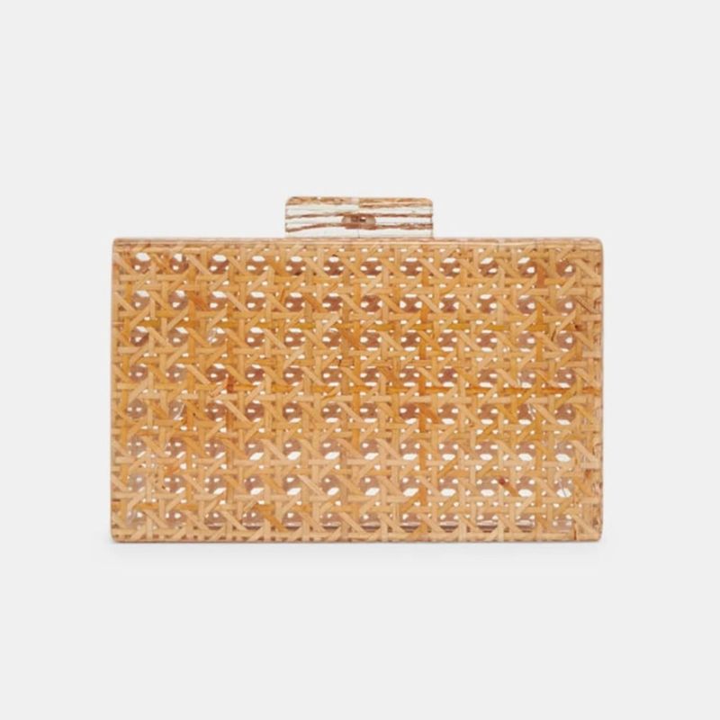 CANE ACRYLIC BOX BAG