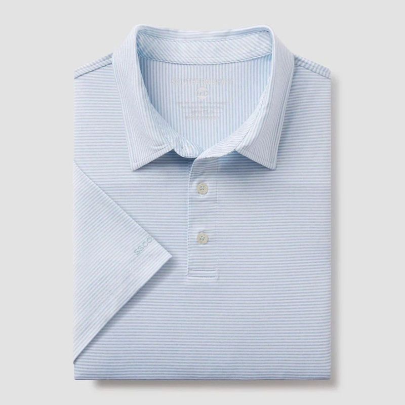Y BOYS HEATHER MADISON POLO