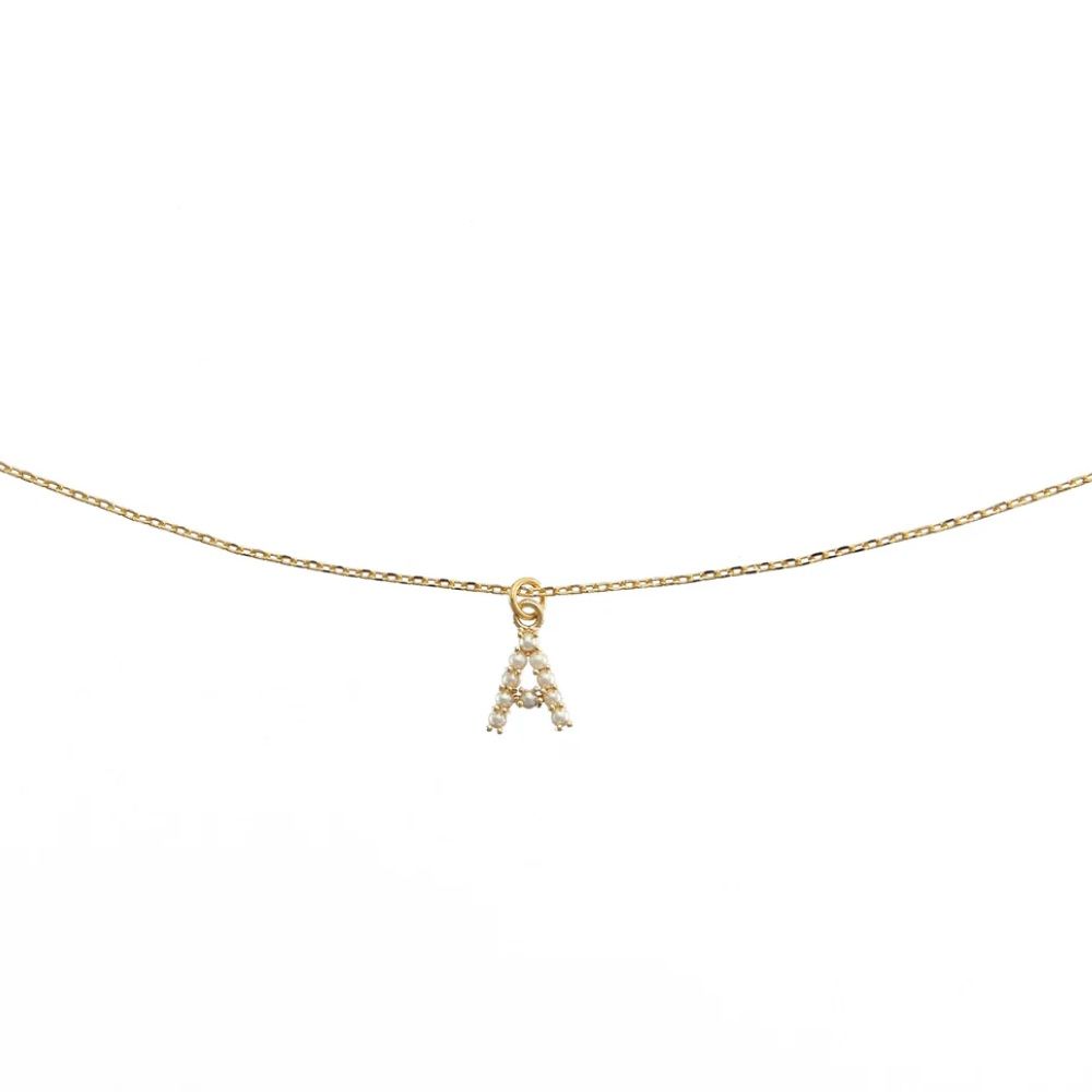 A LOVE INITIAL NECKLACE