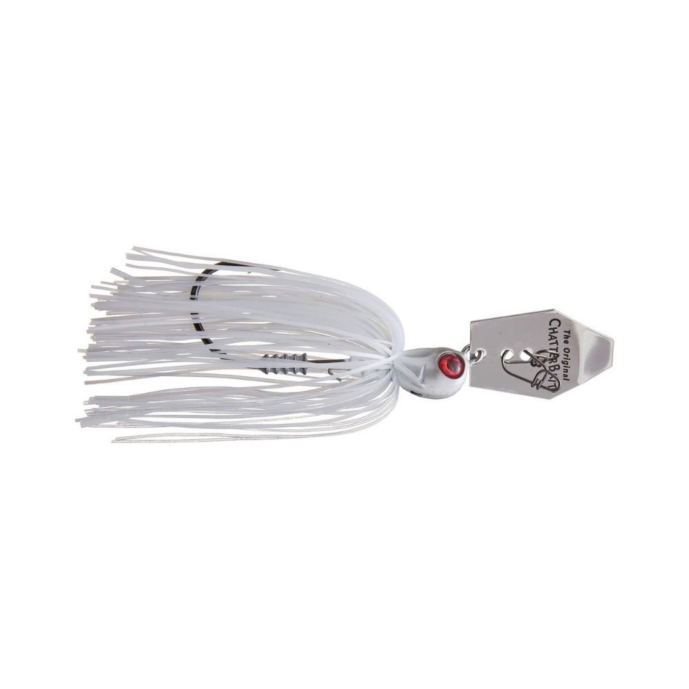 CHATTERBAIT ELITE EVO 3/8OZ, Color: WHITE