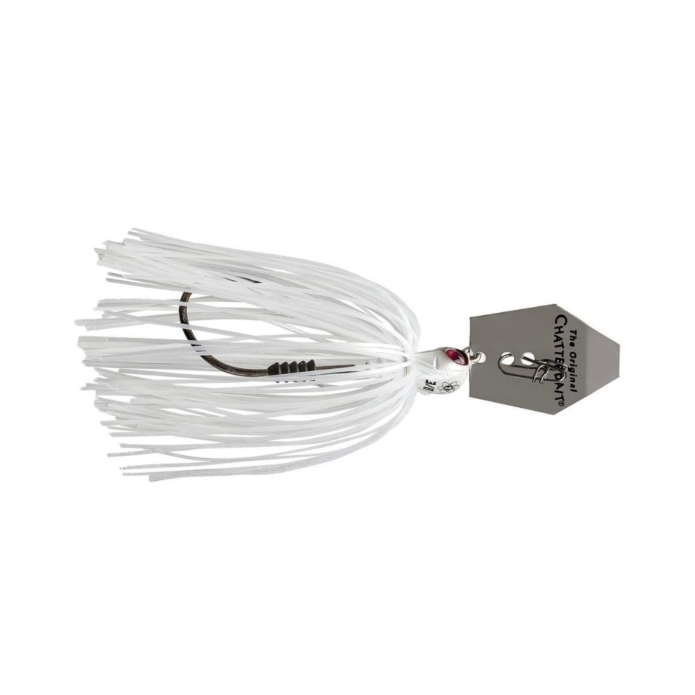TUNGSTEN CHATTERBAIT ELITE EVO 1/2OZ, Color: WHITE