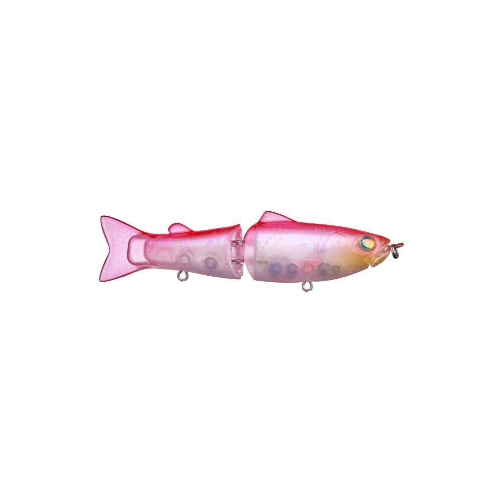 DEPS SLIDE SWIMMER 115 GLIDE BAIT 4.5&quot; 3/4OZ, Color: #12 AURORA PINK