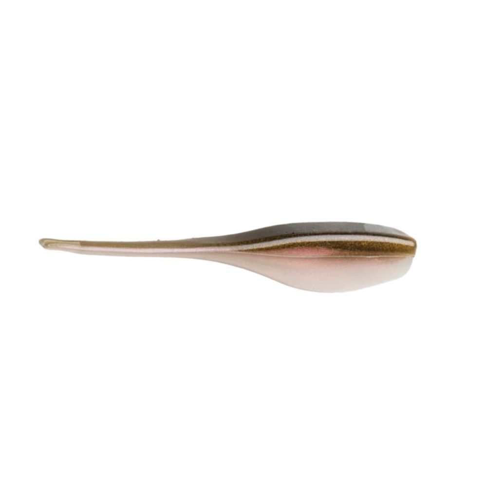 STRIKE KING MR CRAPPIE LIGHTNING SHAD 2&quot; - 15PK, Color: SOGGY SHINER