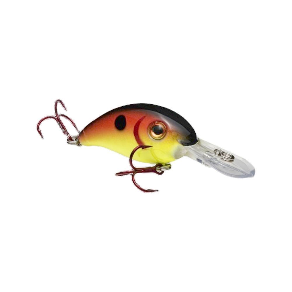 STRIKE KING MR CRAPPIE SLAB HAMMER MINI CRANKBAIT, Color: RED CHARTREUSE