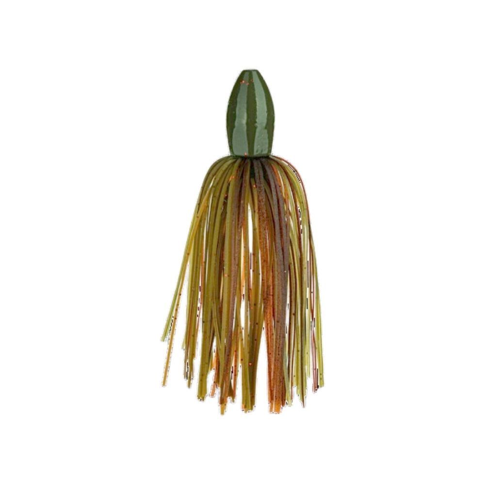 STRIKE KING TOUR GRADE SLITHER RIG, Color: GREEN PUMPKIN CRAW, Size: 1OZ
