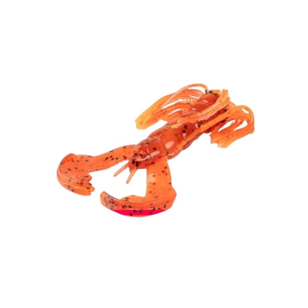 STRIKE KING BABY RAGE LUAU CRAW 3&quot; - 9PK, Colour: FIRE CRAW
