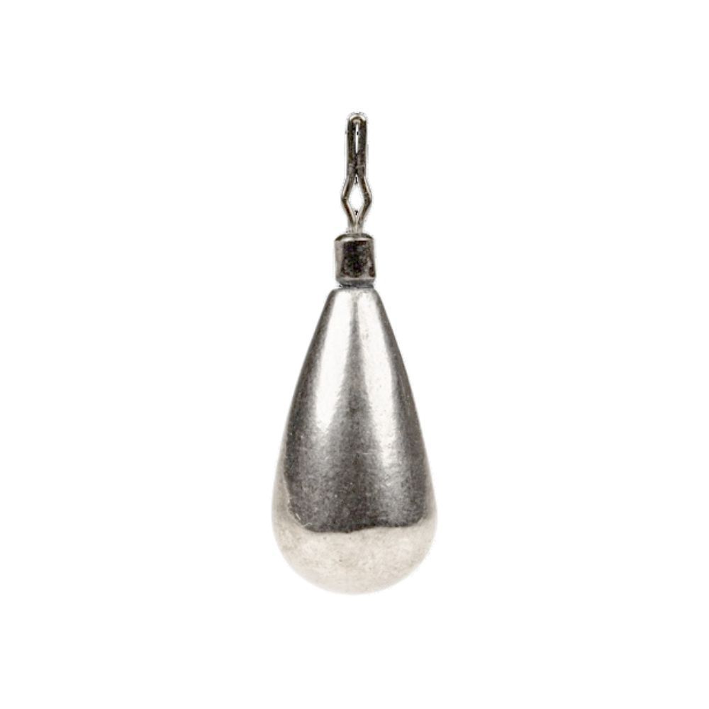STRIKE KING TOUR GRADE TUNGSTEN DROP SHOT, Color: UNPAINTED, Size: 1/2OZ - 2PK