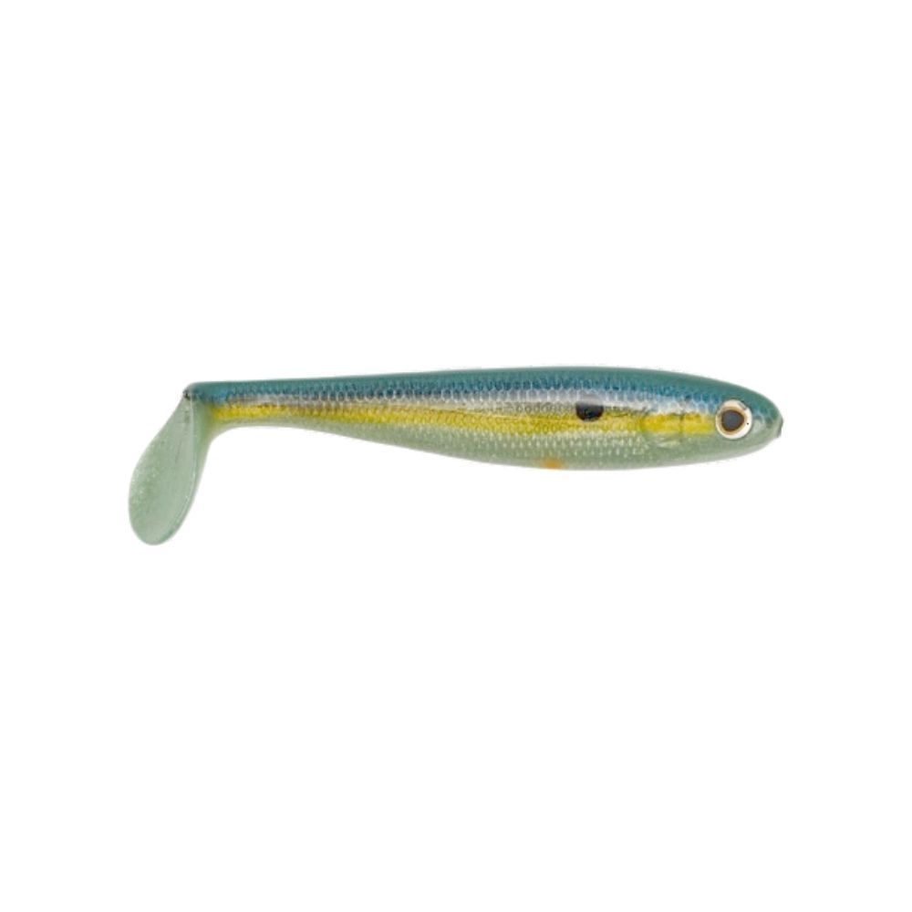 STRIKE KING SHAD-A-LICIOUS SWIMBAIT, Color: SEXY SHAD, Size: 5.5&quot; - 5PK