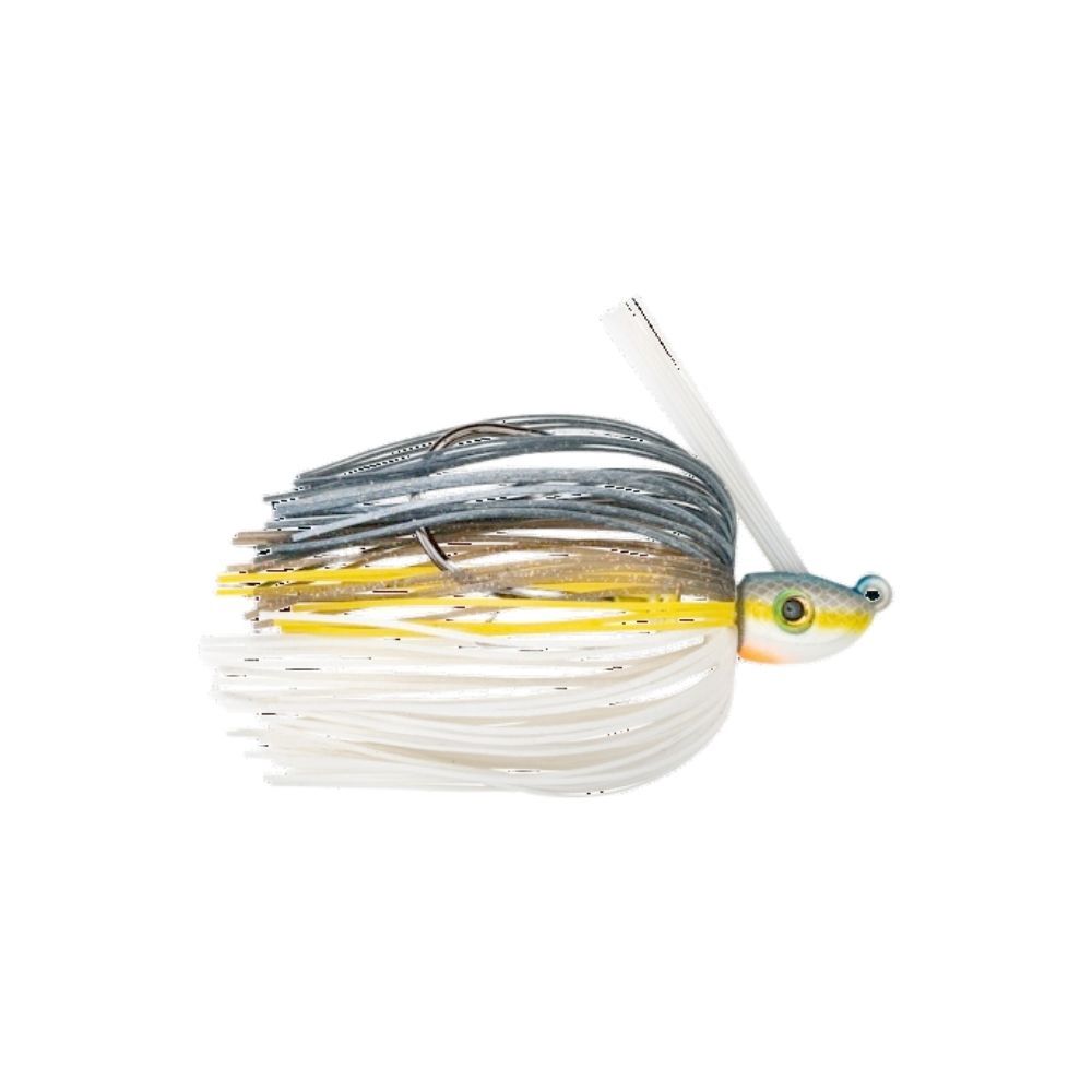 STRIKE KING HACK ATTACK HEAVY COVER SWIM JIG 3/8OZ, Color: SEXY SHAD