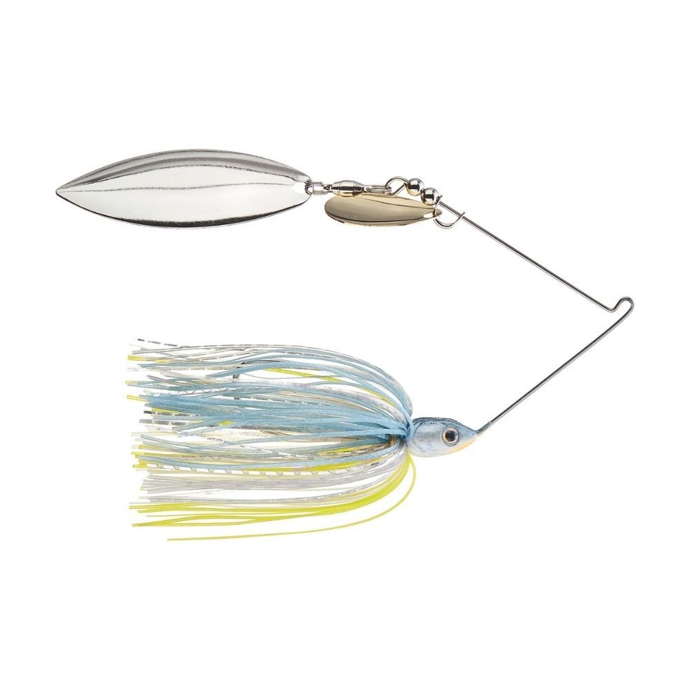 STRIKE KING TOUR GRADE COLORADO WILLOW SPINNERBAIT  3/8OZ, Color: SEXY SHAD 2.0