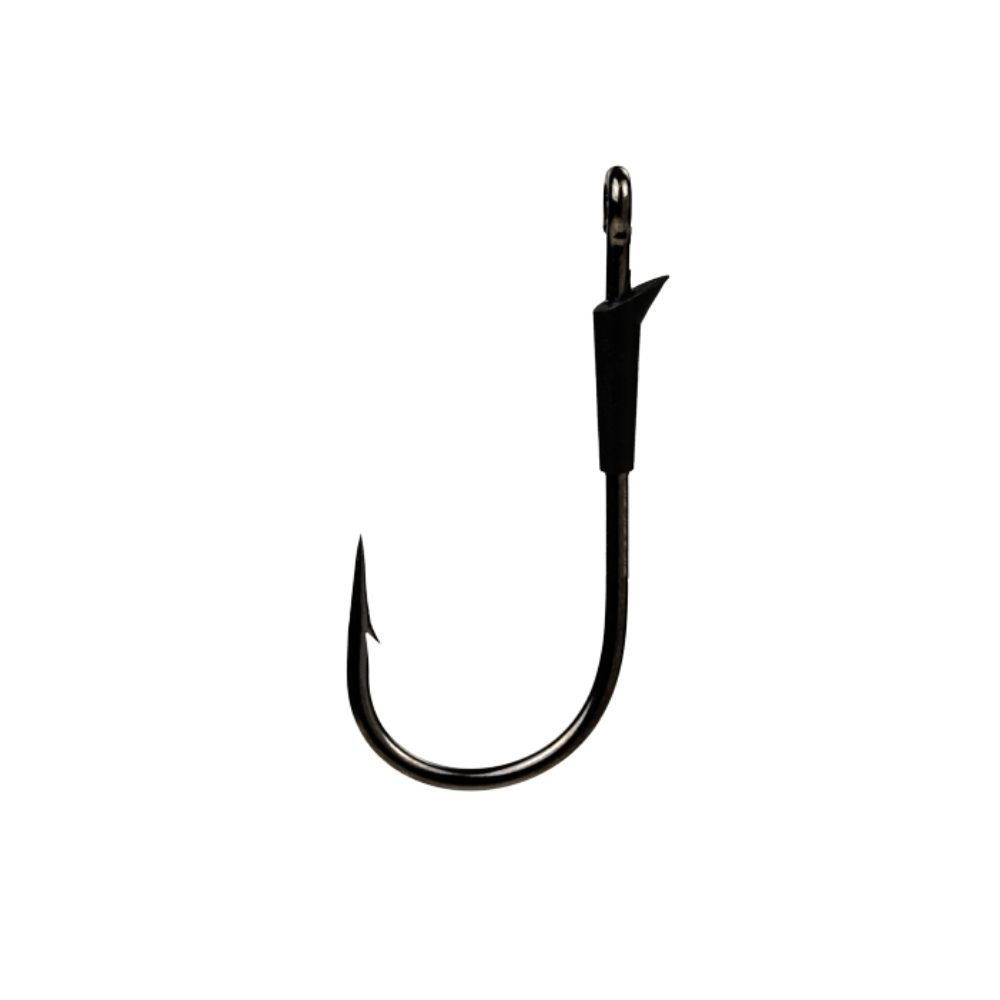 STRIKE KING HACK ATTACK HEAVY COVER FLIPPIN HOOK, Size: 4/0
