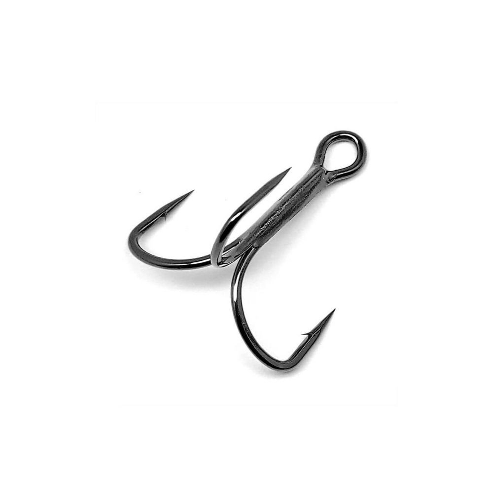 GAMAKATSU TREBLE HOOK EWG NSB, Size: 2