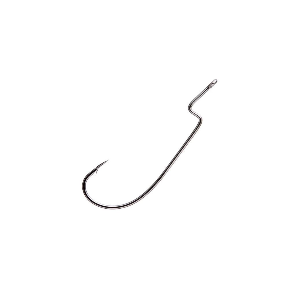 OWNER OVERSIZE WORM HOOK - 6PK, Size: 7/0