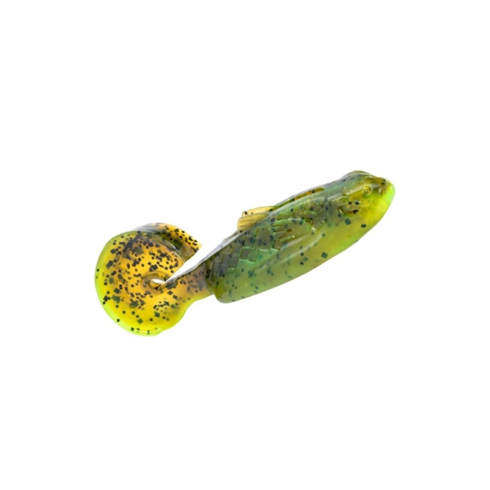 STRIKE KING RAGE BUZZ MINNOW 3.75&quot; - 5PK, Color: GREEN PUMPKIN | CHARTREUSE