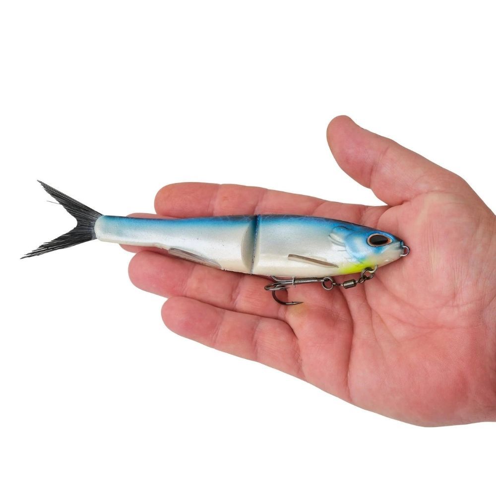 BERKLEY POWERBAIT NESSIE GLIDE BAIT, Color: VOLTAGE, Size: 7&quot;